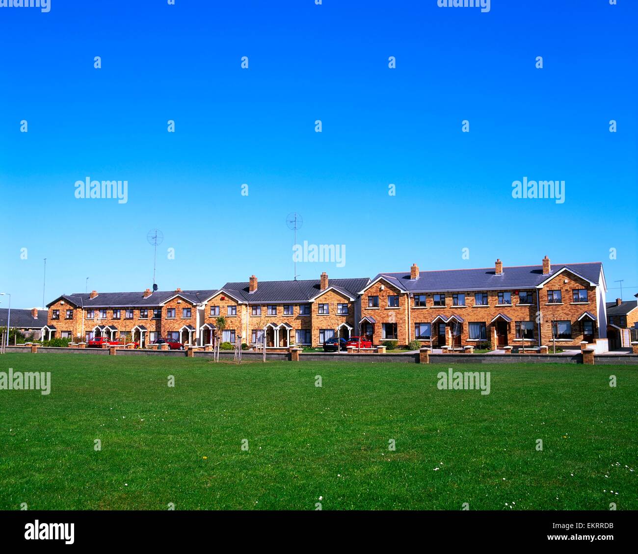 Dublin, Co Dublin, Ireland; Housing Estate Stock Photo Alamy