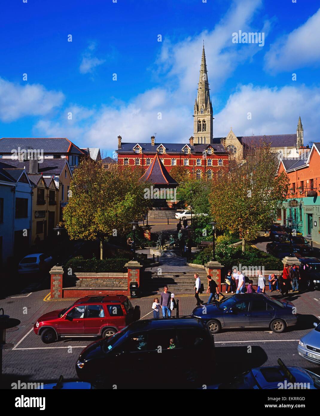 View Of Letterkenny Town Centre