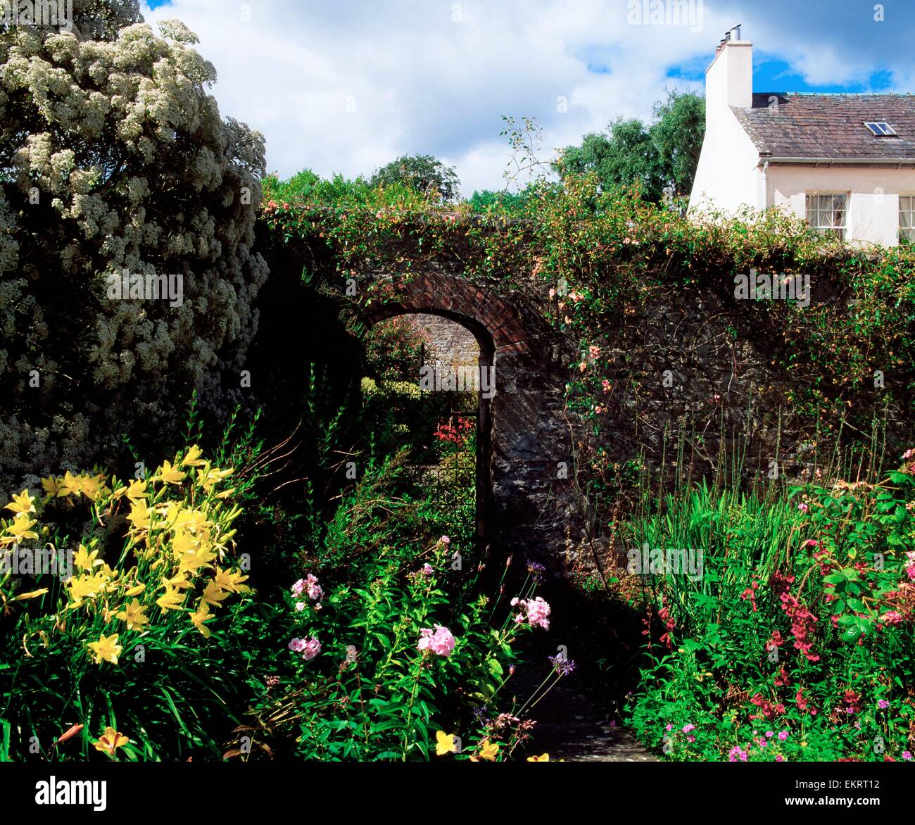 Ardsallagh House, Co Tipperary, Ireland; Entrance To The Courtyard Wth