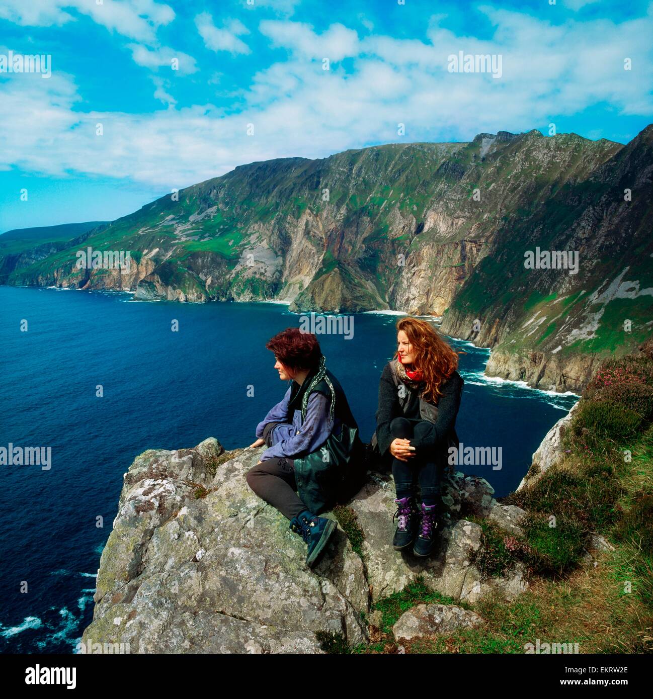 Slieve League, Co Donegal, Ireland Stock Photo