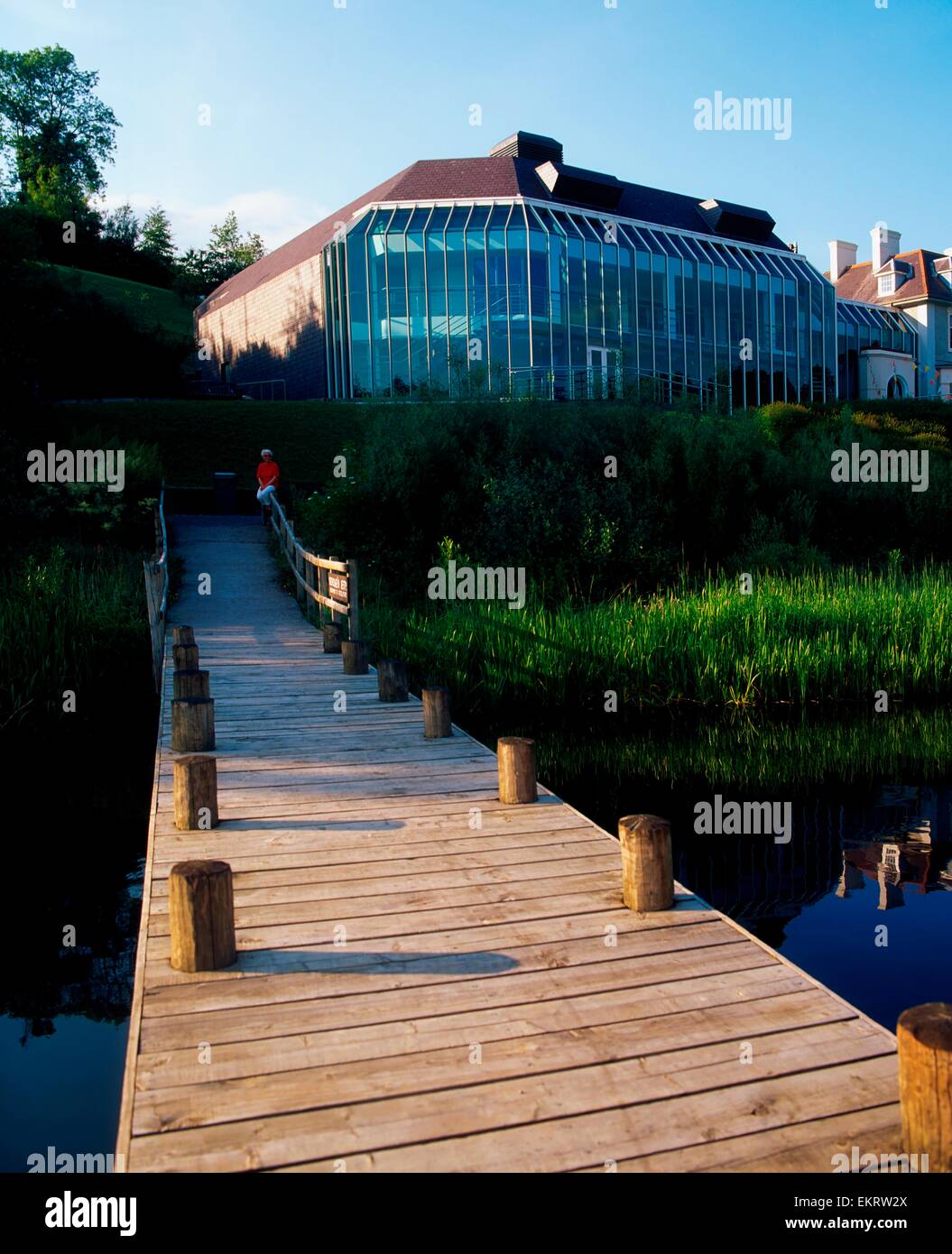 Enniskillen, Co Fermanagh, Northern Ireland, Ardhowen Theatre Stock