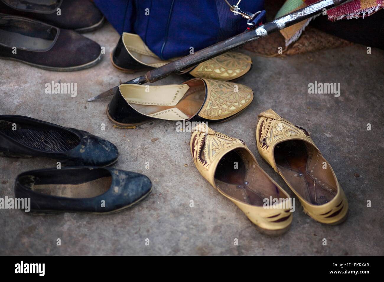 Pairs Of Shoes Stock Photo Alamy