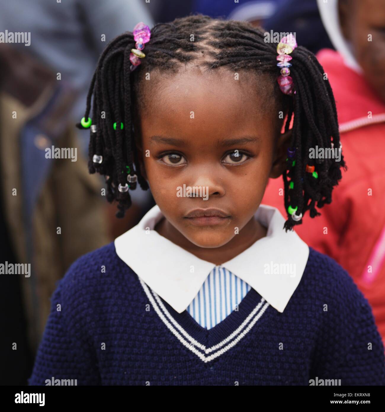 Young School Girl, Nairobi, Kenya, Africa Stock Photo Alamy