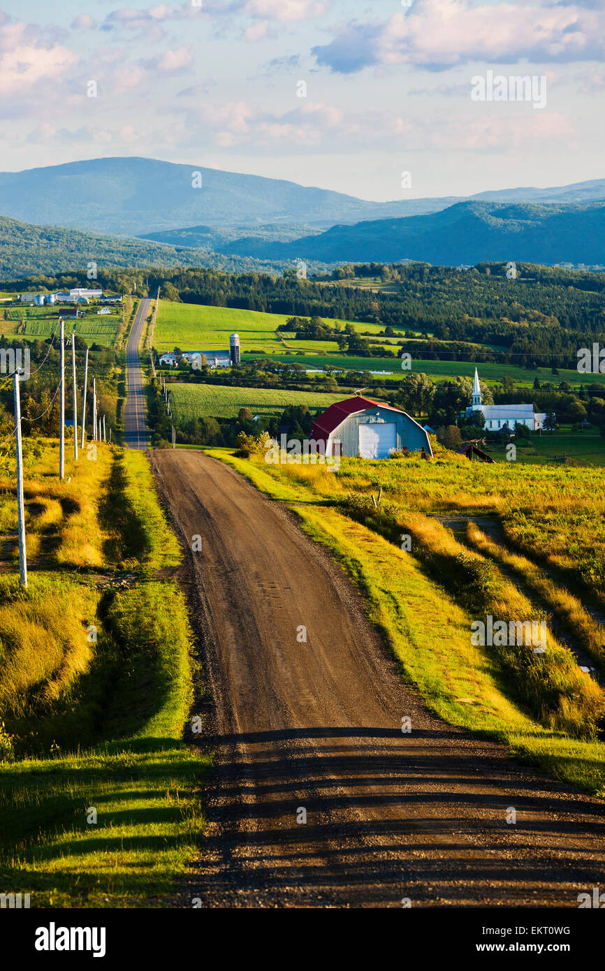 Saint Venant De Paquette, Eastern Townships, Quebec Stock Photo Alamy