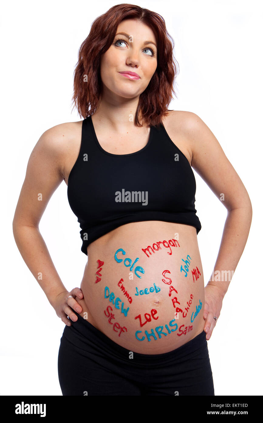 Girl pregnant belly sales