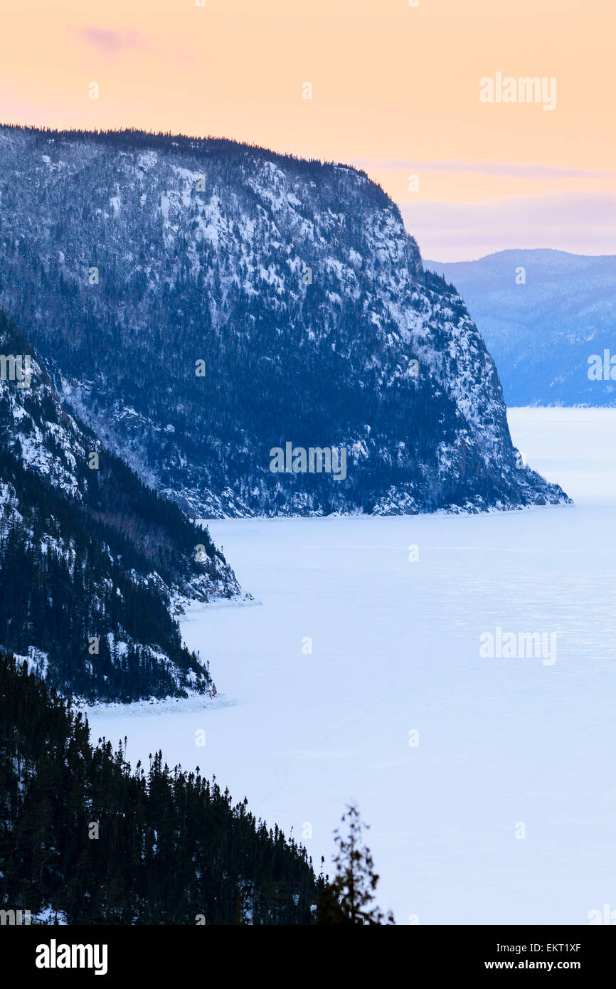 Saguenay Fjord In Parc National Du FjordDuSaguenay; Saguenay Lac