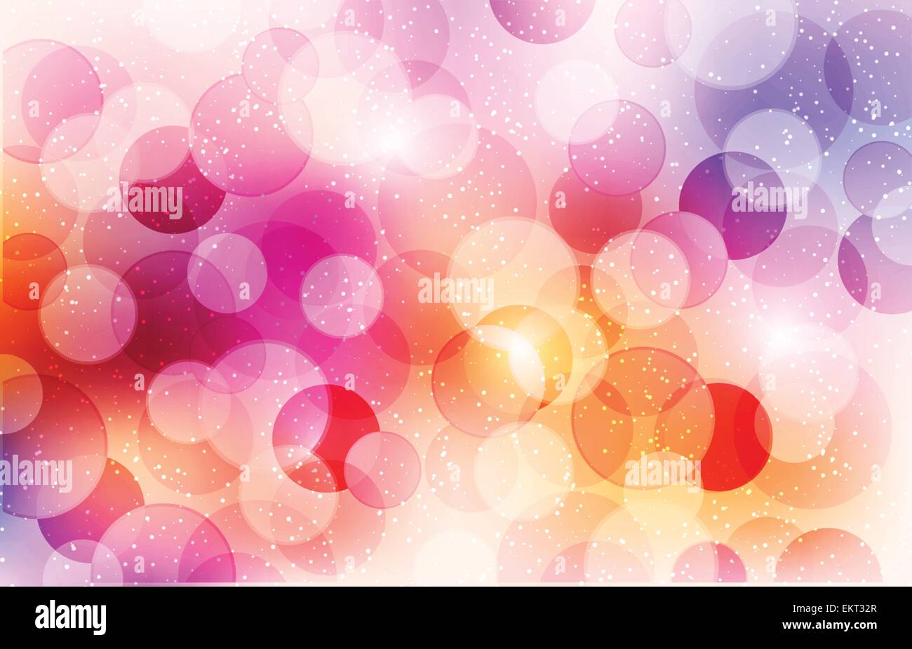 abstract background with shiny circles Stock Vector