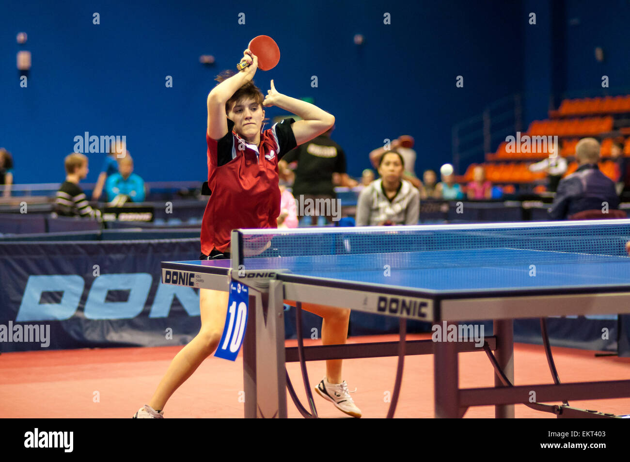 Russian table tennis tournament in memory of Victor Chernomyrdin started in Orenburg, 30.10.2013