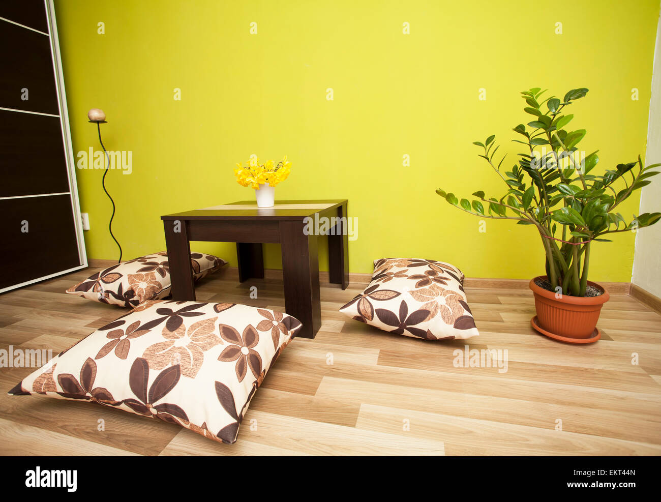 Modern and simple living room interior Stock Photo