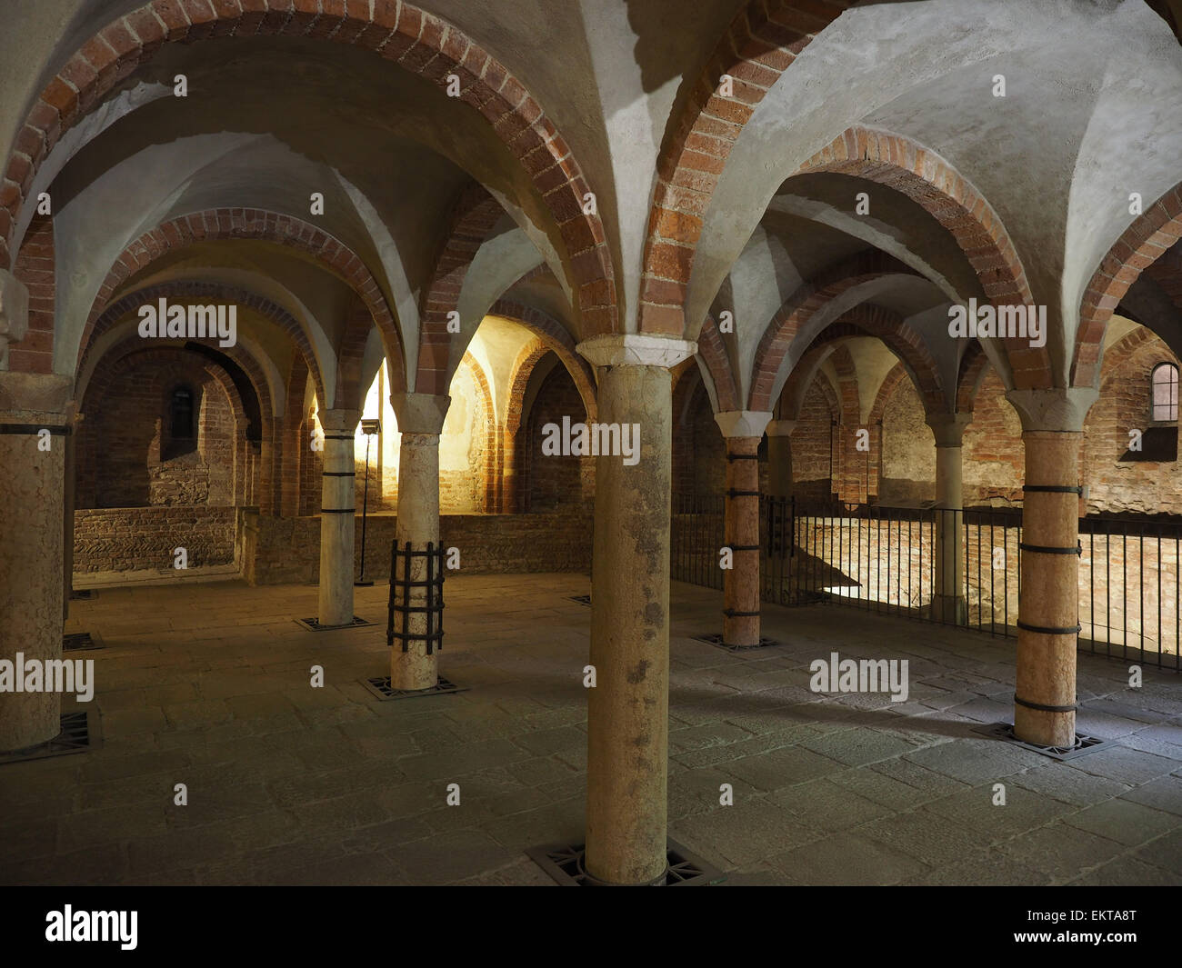 Cripta di San Giovanni in Conca crypt, Piazza Missori square, Milan, Lombardy, Italy, Europe Cripta di San Giovanni in Conca crypt, Piazza Missori square, Milan, Lombardy, Italy, Europe