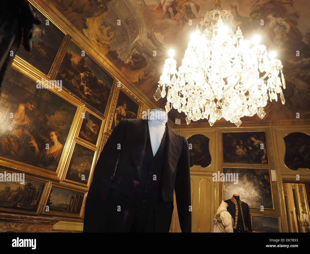 Costumes Fashion  and Image museum, Raccolte Storiche, Palazzo Morando, Milano,Lombardy, Italy, Europe Stock Photo