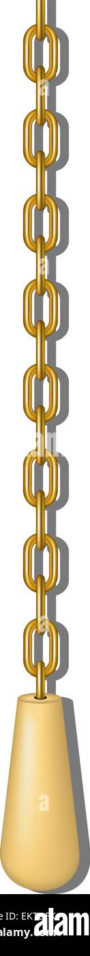 Toilet Flush Chain Stock Vector Images Alamy