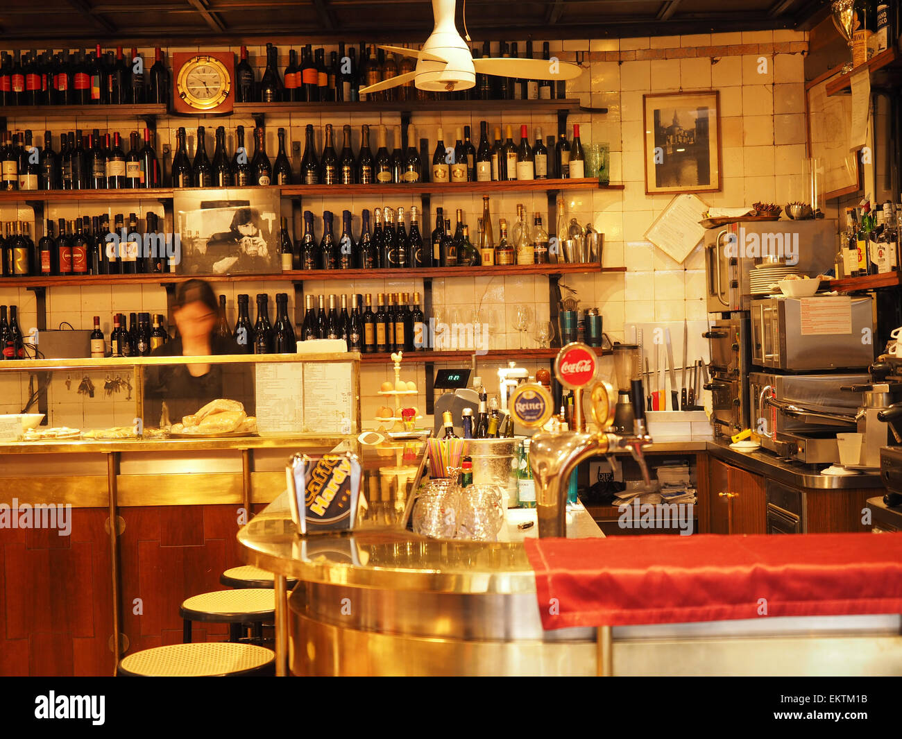Bar Jamaica Historical Coffe Bar Brera District Milan Lombardy Stock Photo Alamy