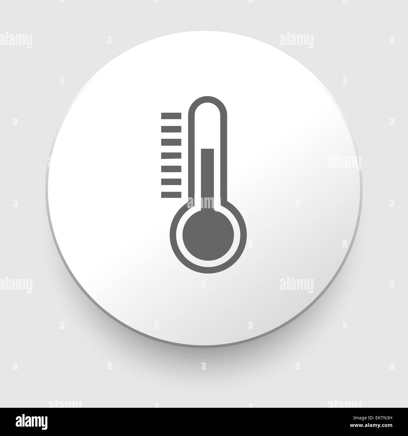 Thermometer icon Stock Photo