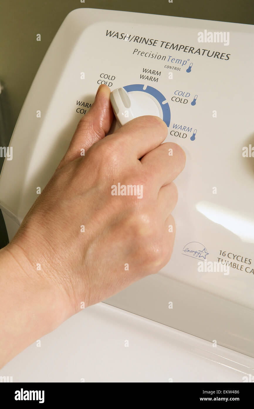 Cold setting on washing machine hires stock photography and images Alamy