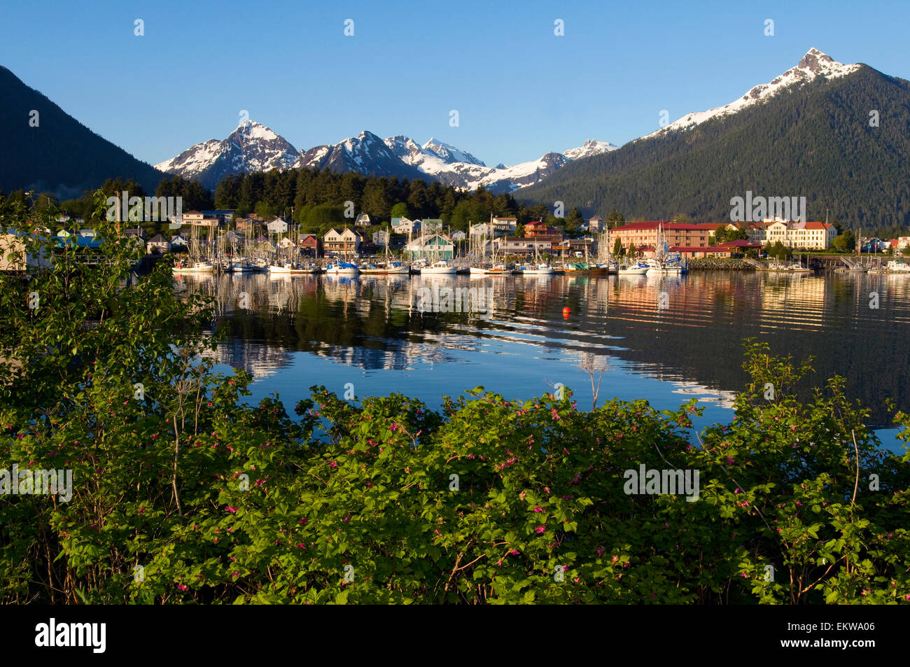 Downtown sitka alaska summer hires stock photography and images Alamy