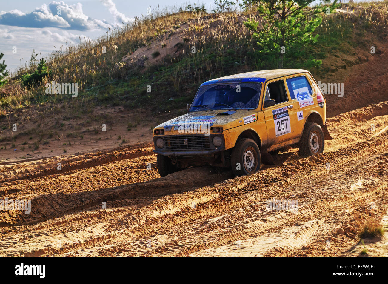Baha Races Races on a rally-raid on sandy dunes. Rally-raid Baha