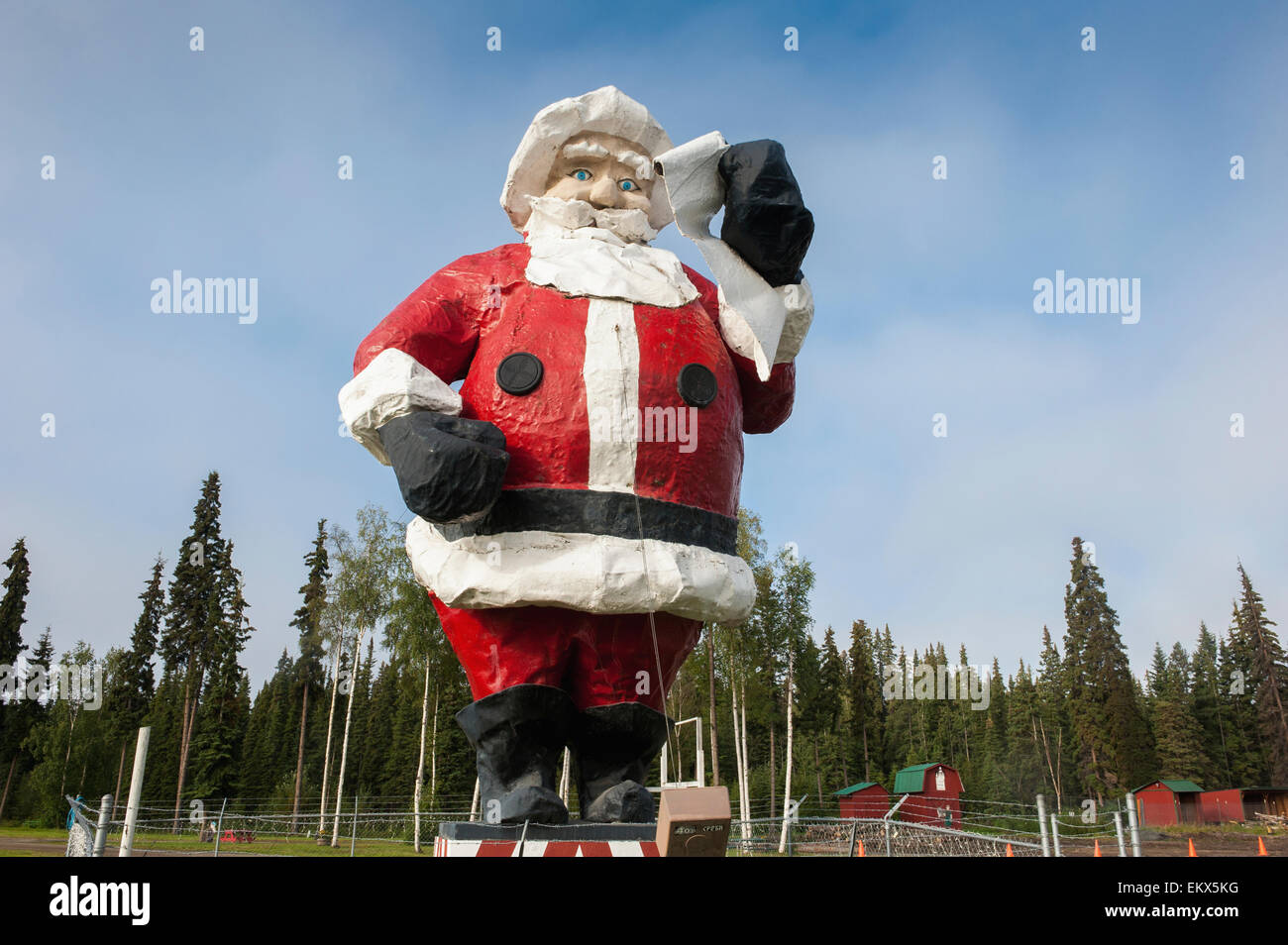 North pole alaska santa hires stock photography and images Alamy