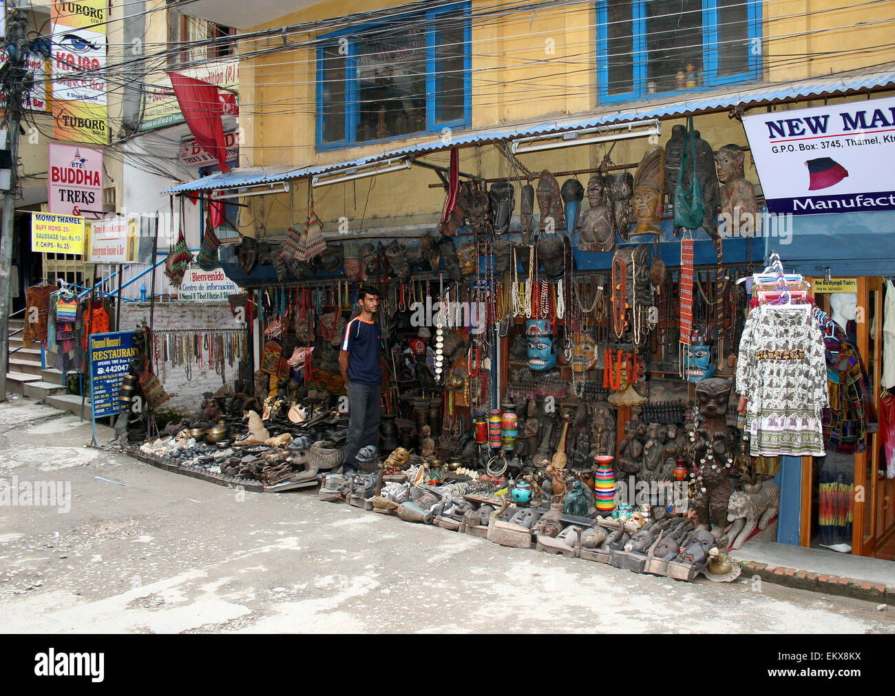 Gift Shop, Thamel, Kathmandu, Nepal Stock Photo Alamy