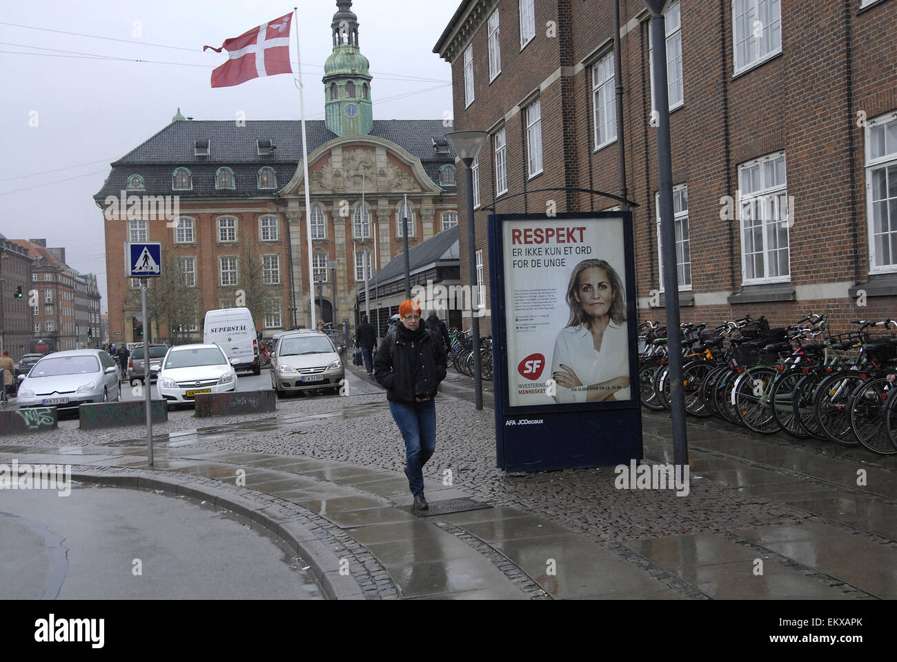 Copenhagen, Denmark. 14th April, 2015. Ms.Pia Olsen Dhyr chairwoman of