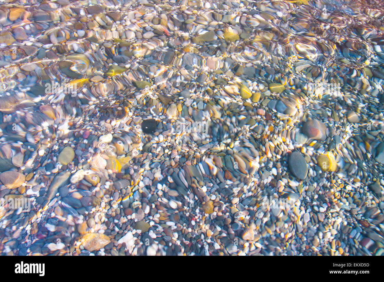 clean water of ocean Stock Photo