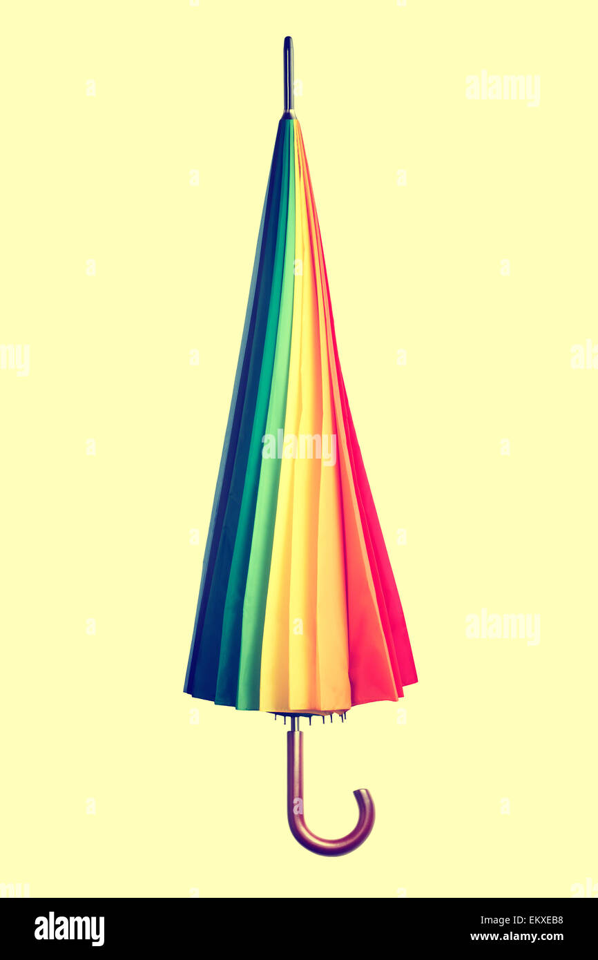 Colorful umbrella Stock Photo