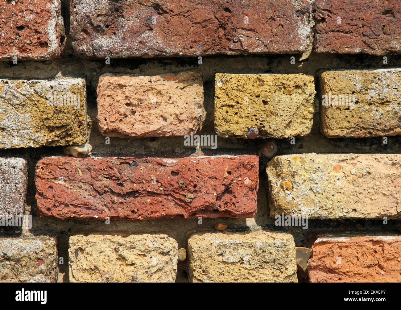 colourful bricks Stock Photo