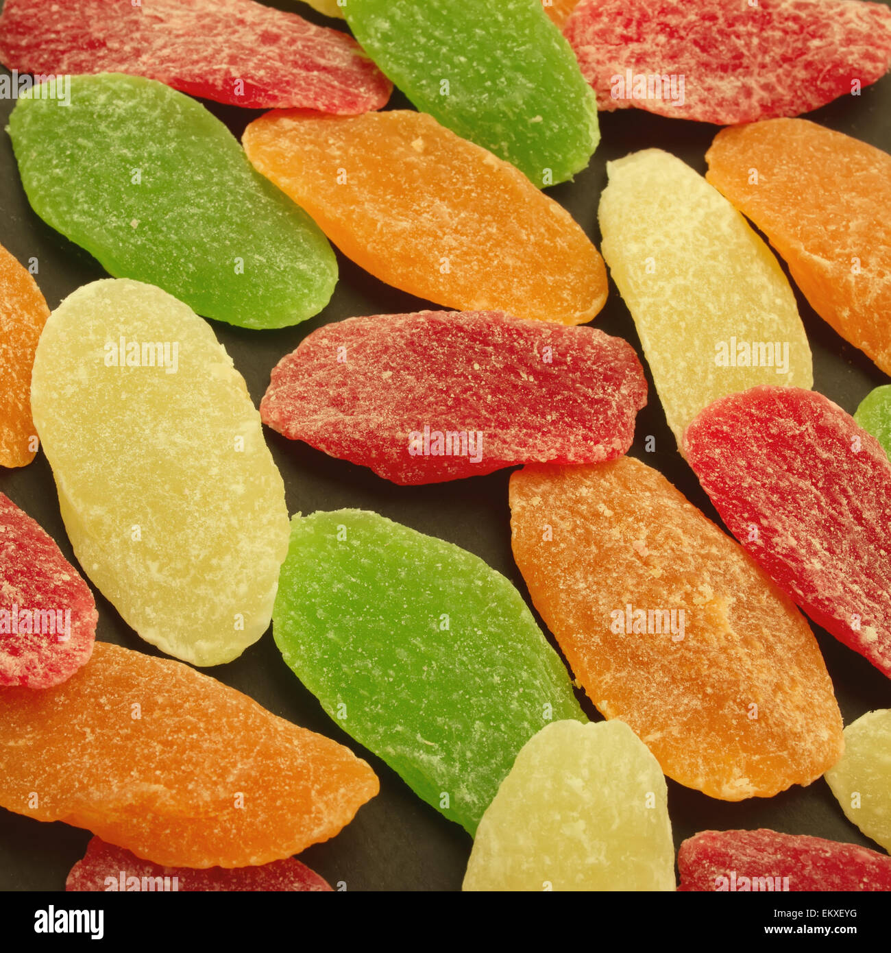 Candied dried fruits Stock Photo Alamy