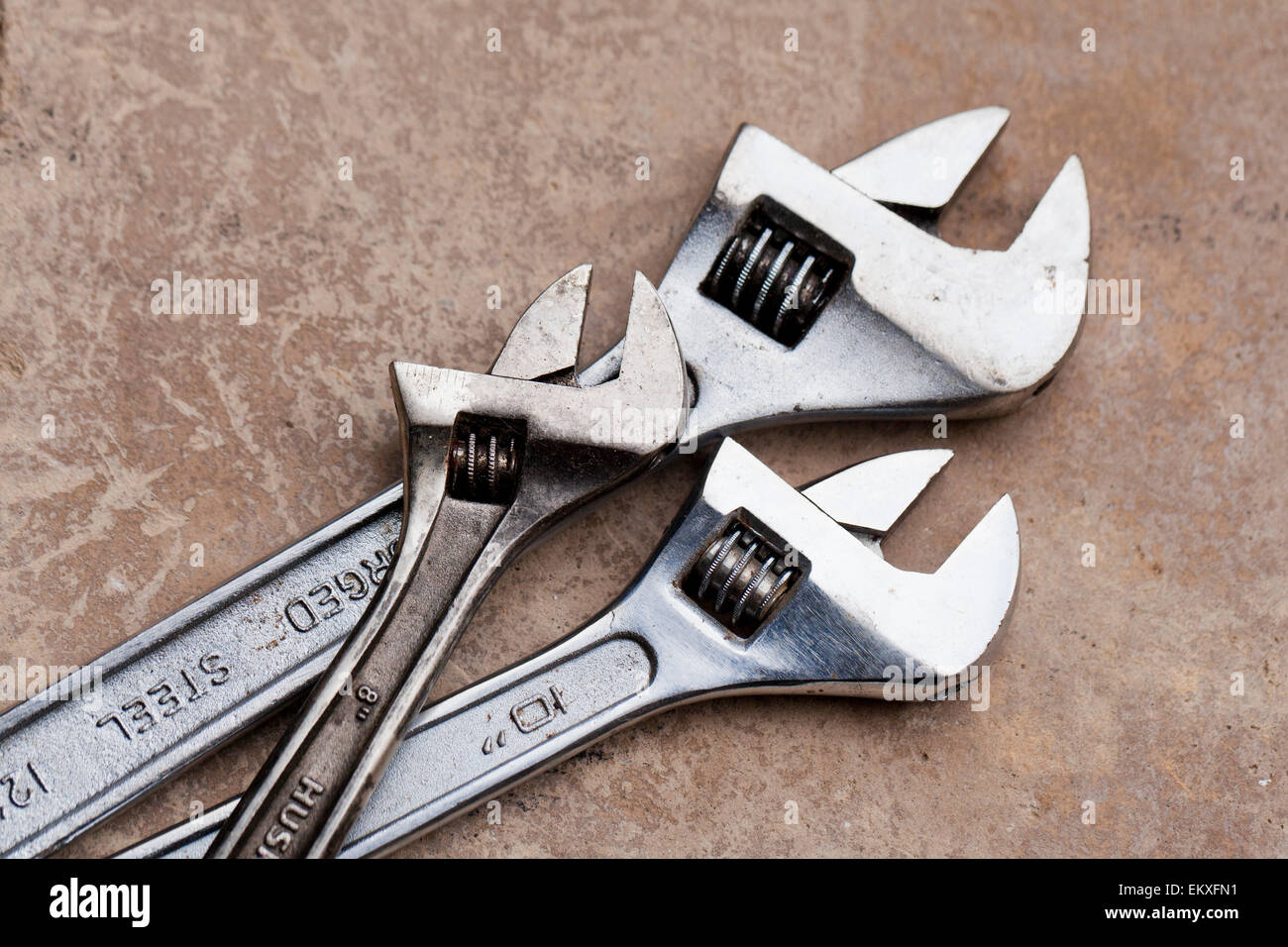 Crescent wrenches hi-res stock photography and images - Alamy