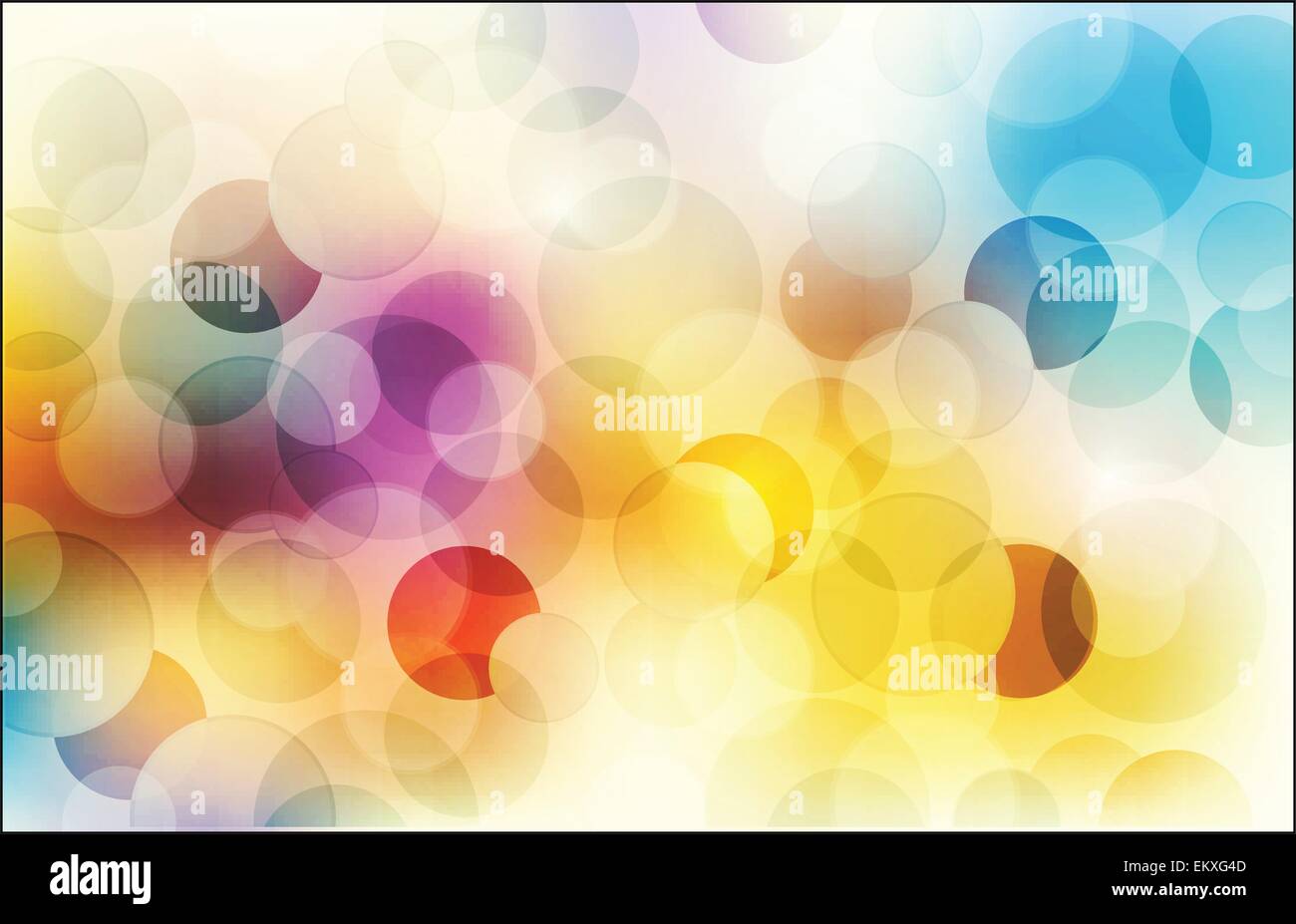 abstract background with shiny circles Stock Vector Image & Art - Alamy
