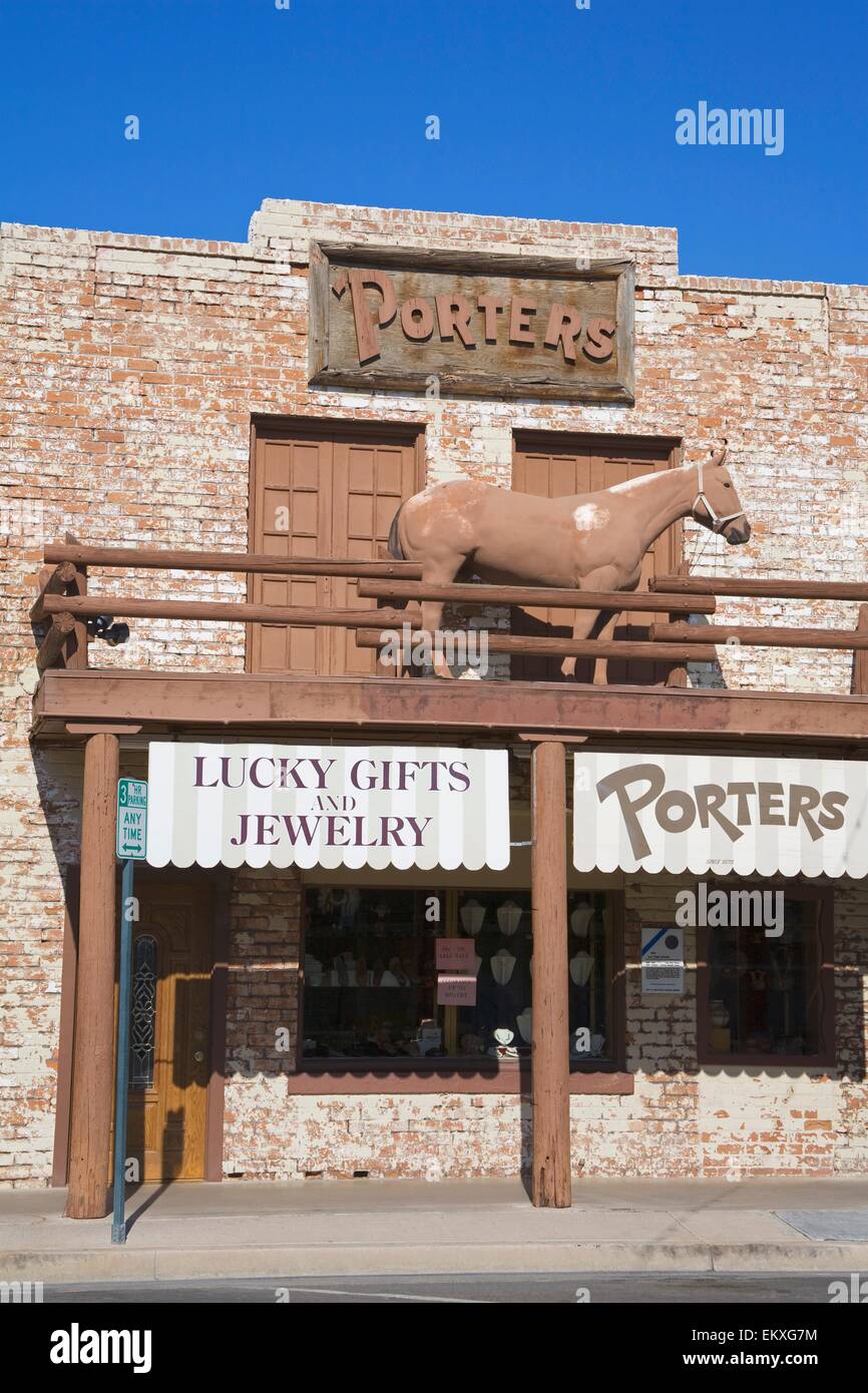 Western Store, Old Town Scottsdale, Scottsdale, Arizona, Usa Stock