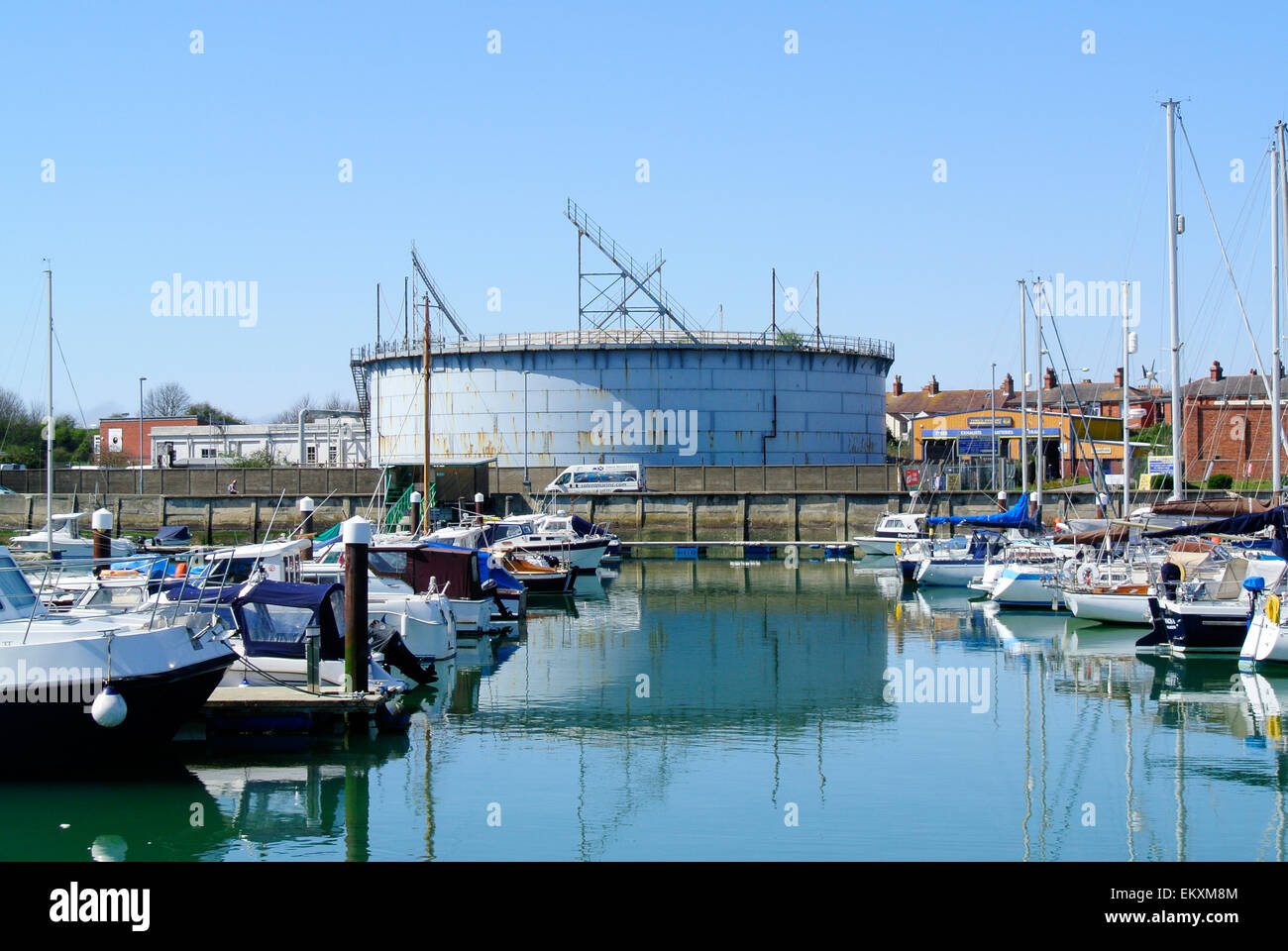Weymouth Harbour Stock Photo