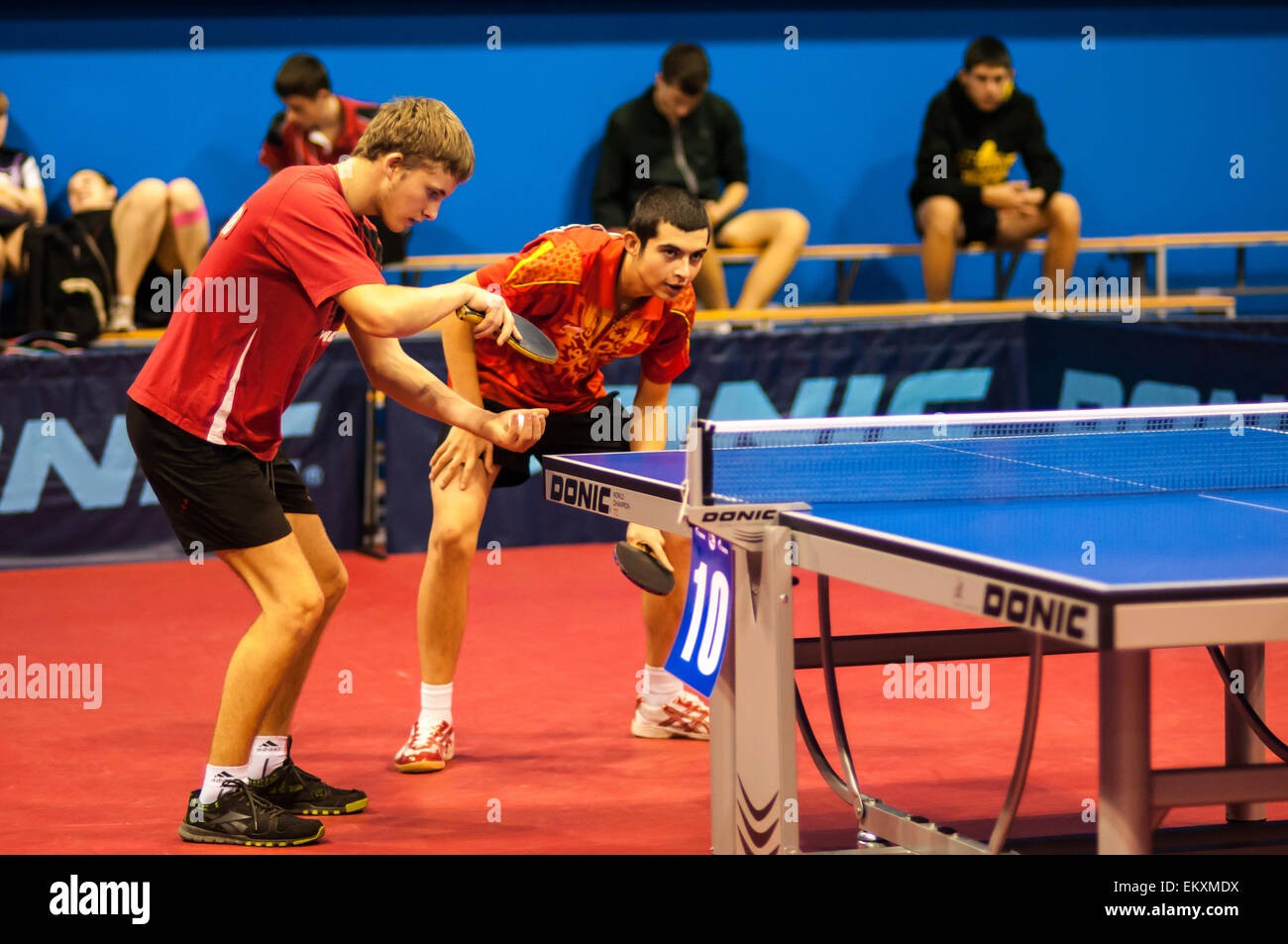Russian table tennis tournament in memory of Victor Chernomyrdin started in Orenburg, 30.10.2013