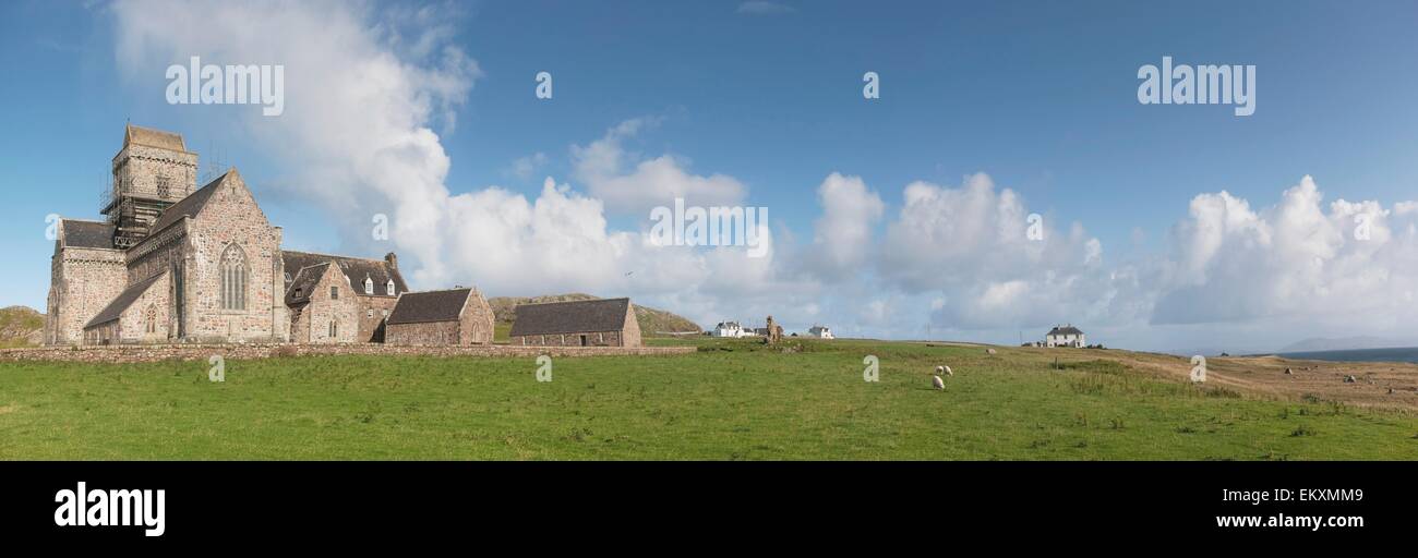 Iona Abbey; Island Of Iona, Scotland Stock Photo Alamy
