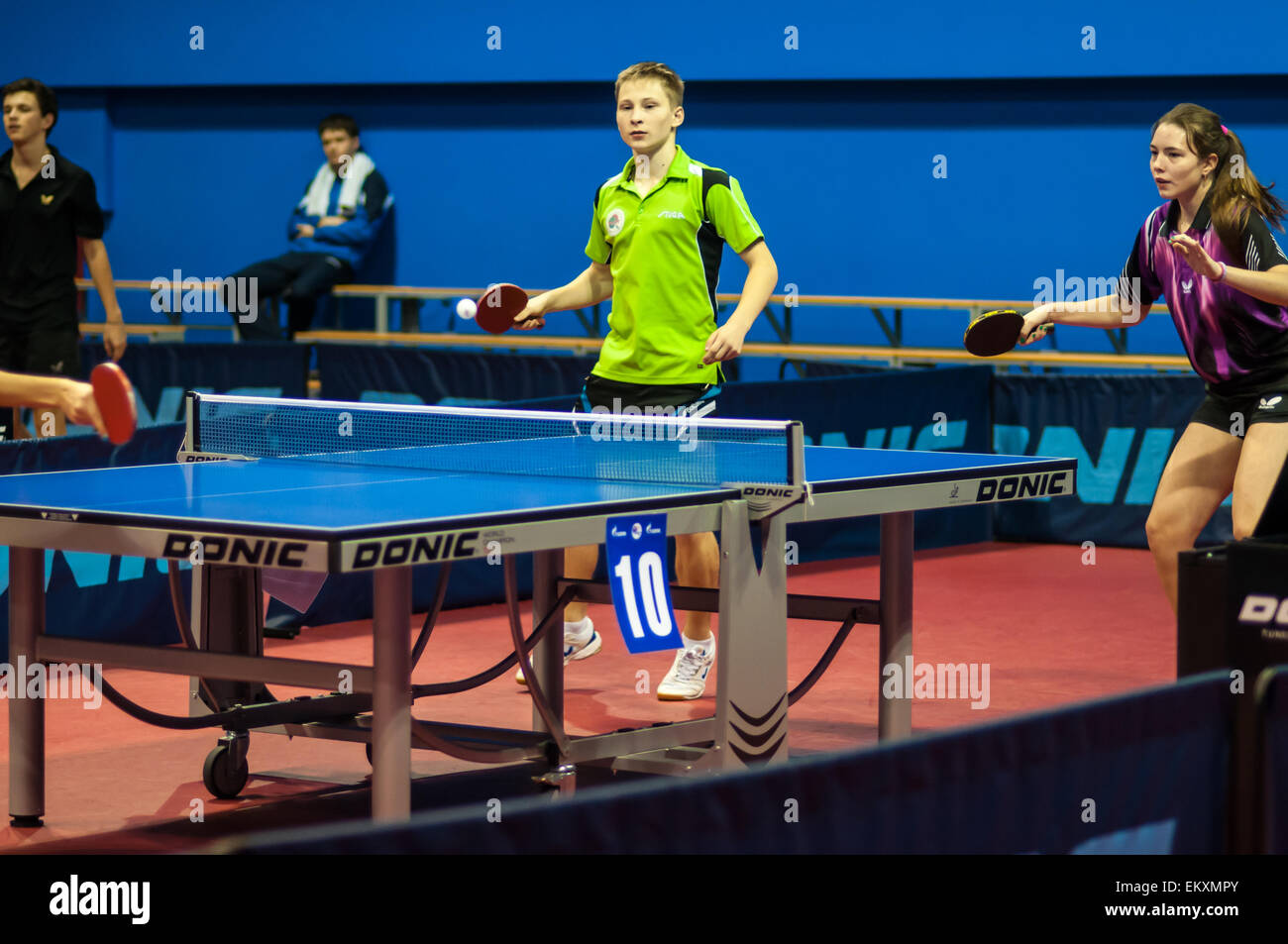 Russian table tennis tournament in memory of Victor Chernomyrdin started in Orenburg, 30.10.2013