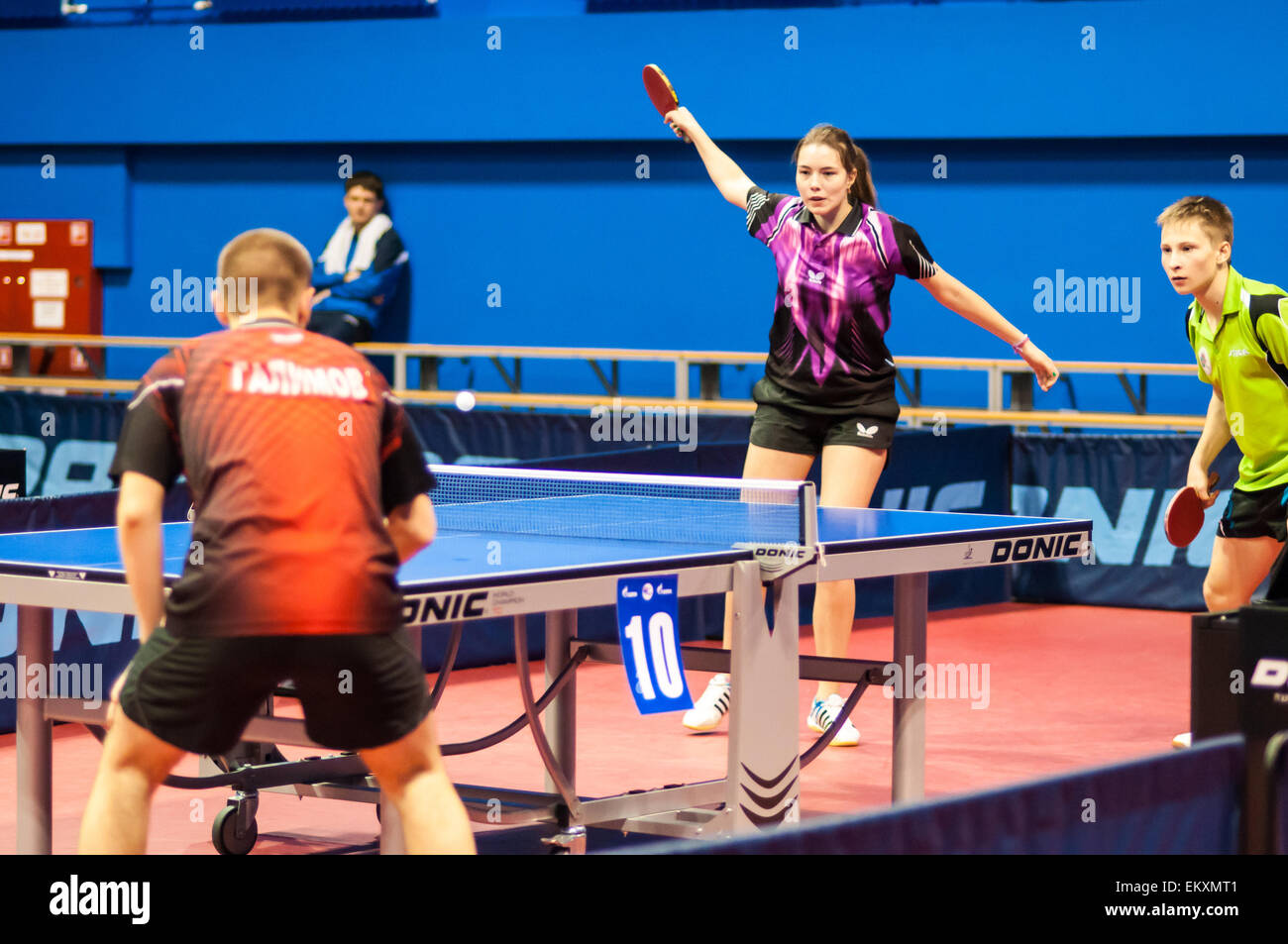 Russian table tennis tournament in memory of Victor Chernomyrdin started in Orenburg, 30.10.2013