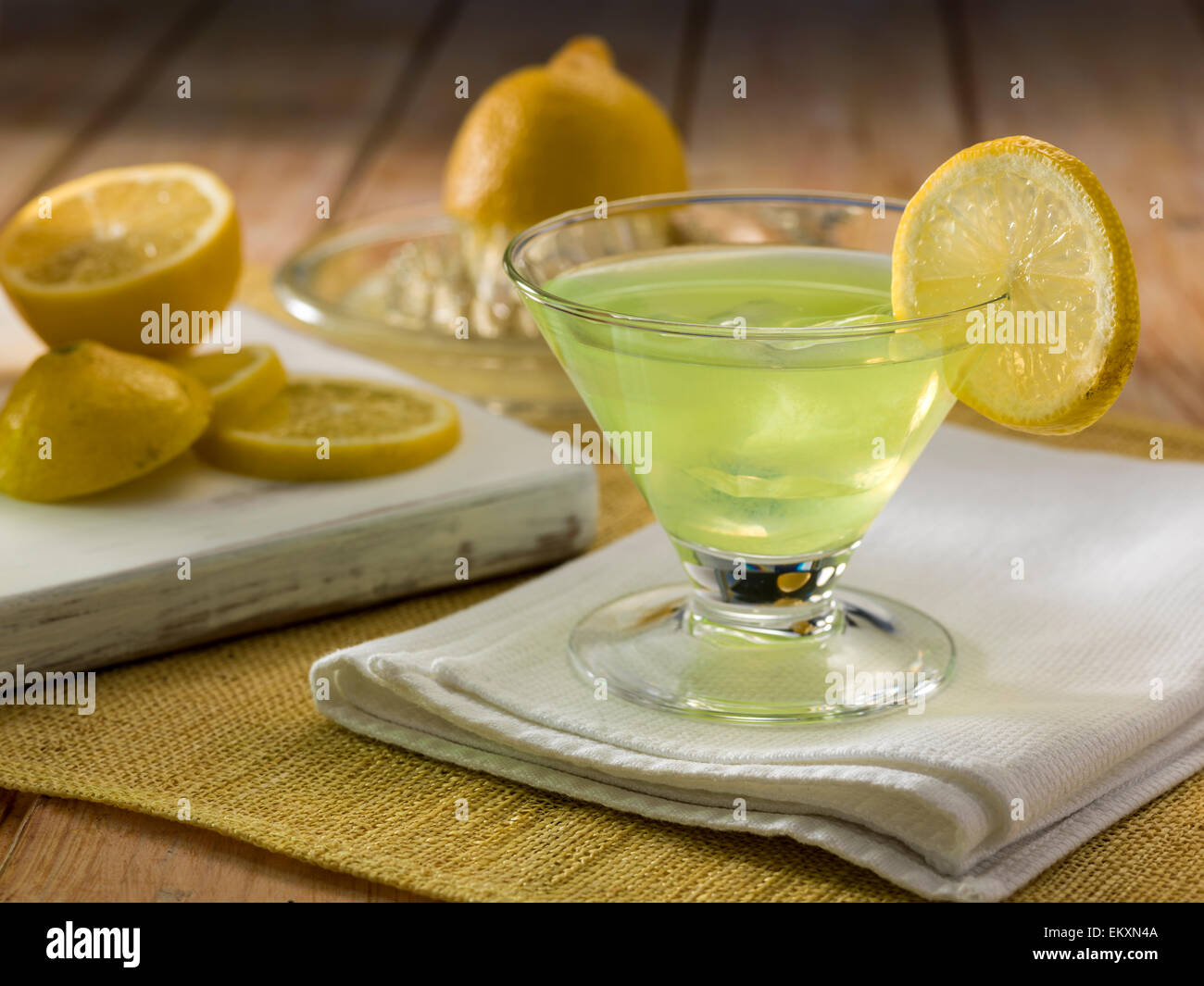 Martini alcoholic drink cocktail hires stock photography and images