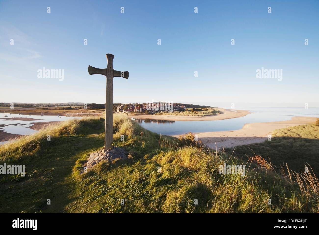 Cross on a hill hi-res stock photography and images - Alamy