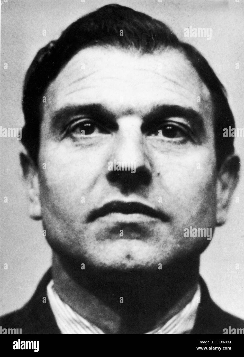 Double Agent George Blake, the master spy serving a 42 year sentence for selling information to the Russians, escaped from Wormwood Scrubs prison in London. 24th October 1966. Stock Photo