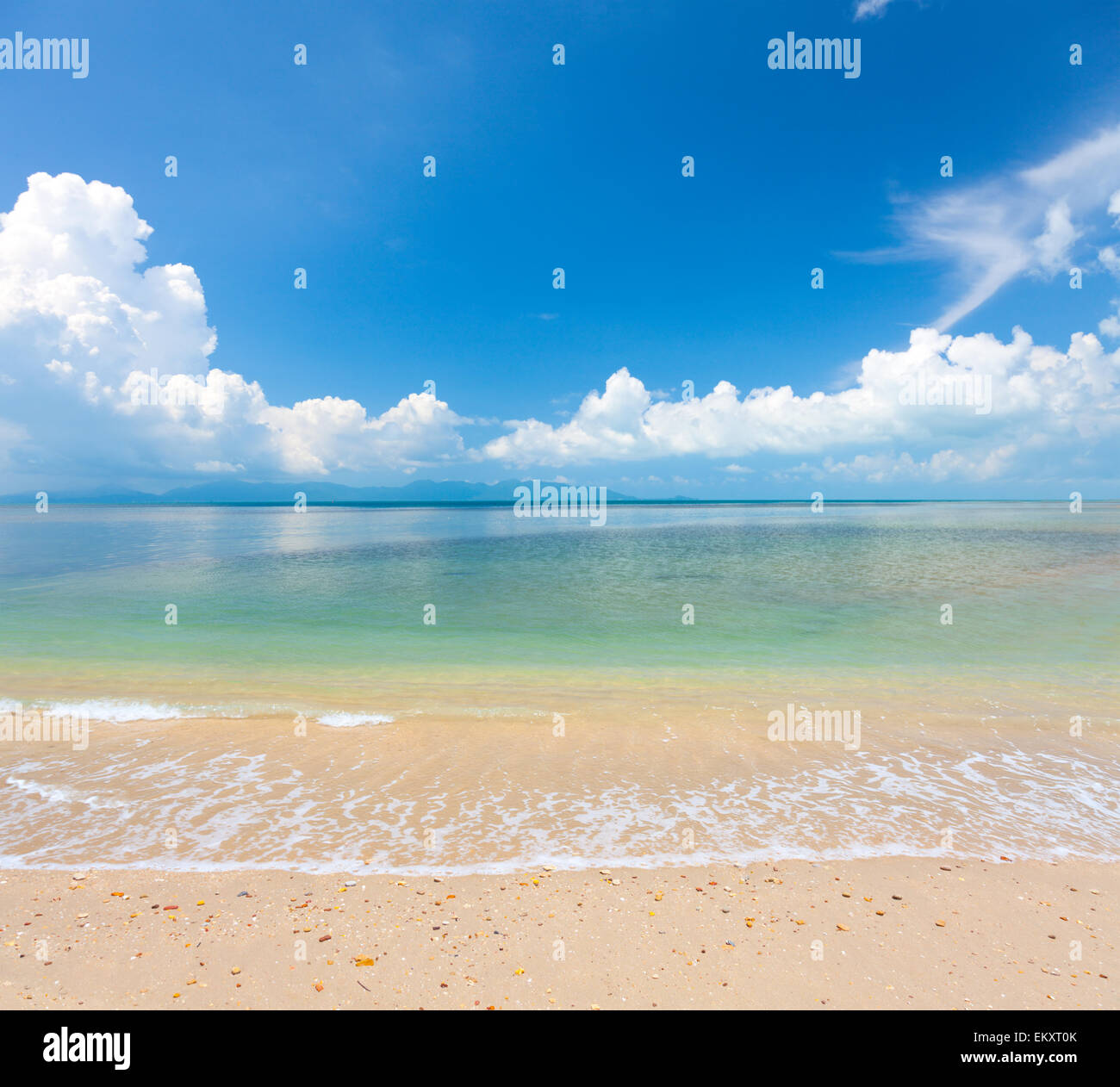 beach and beautiful tropical sea Stock Photo - Alamy