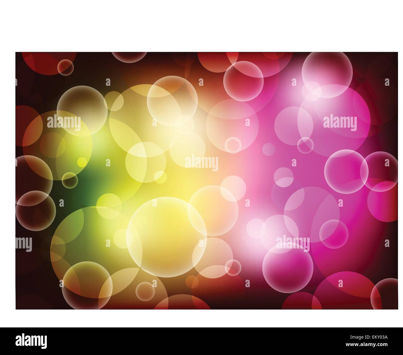 abstract background with shiny circles Stock Vector Image & Art - Alamy