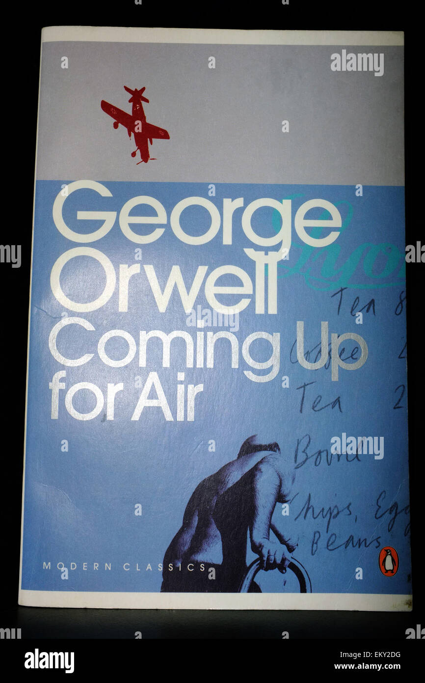 The front cover of Coming Up for Air by Orwell