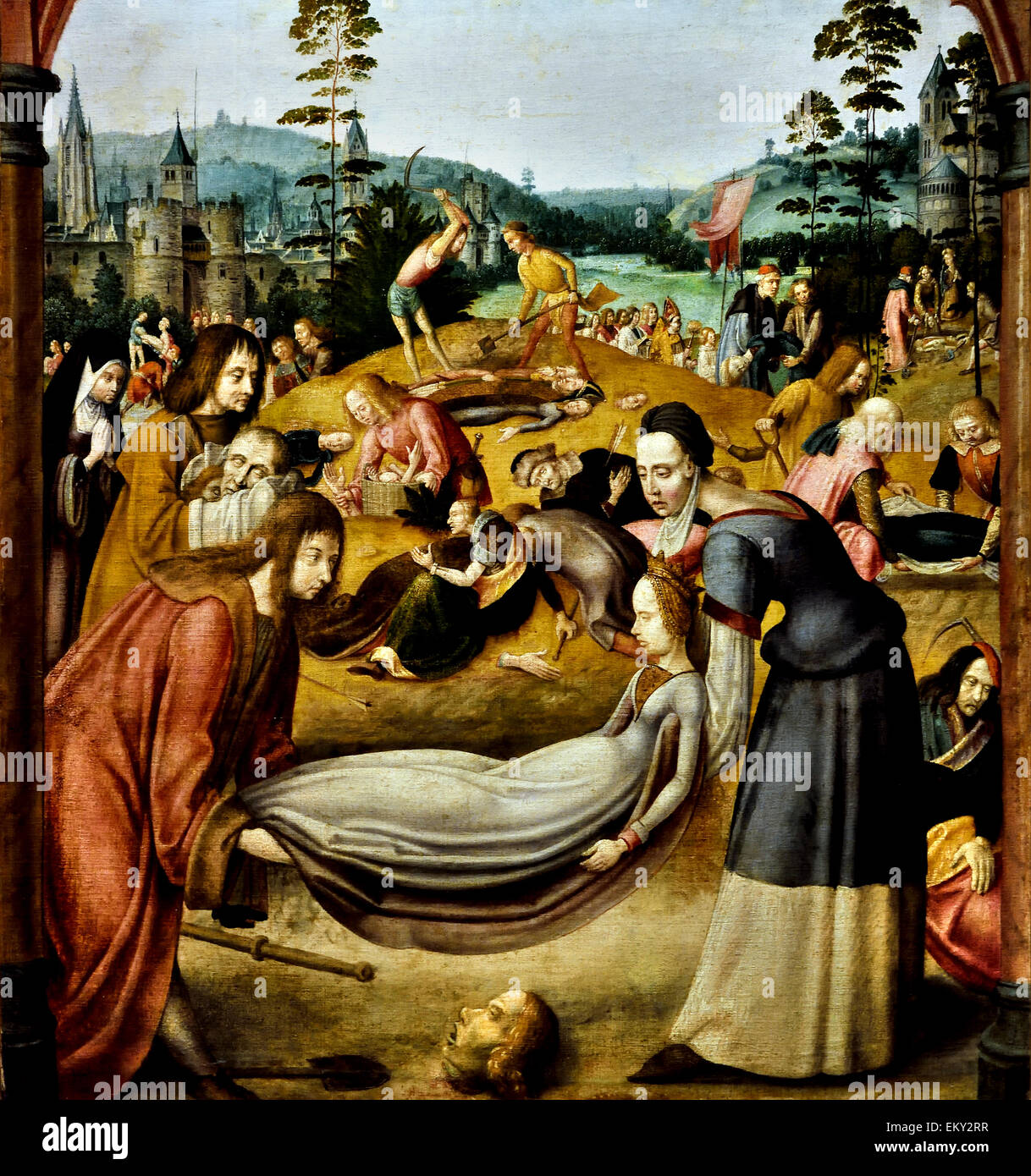 Funural of St Ursula and her Companions 1492 1496. Master of the