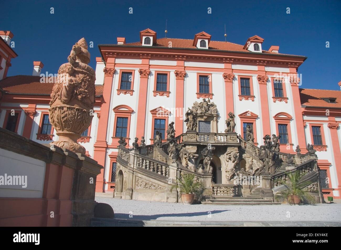 Troja Palace, Prague, Czech Republic Stock Photo