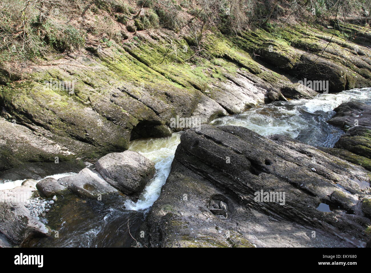 River Ericht near Blairgowrie Scotland April 2015 Stock Photo - Alamy