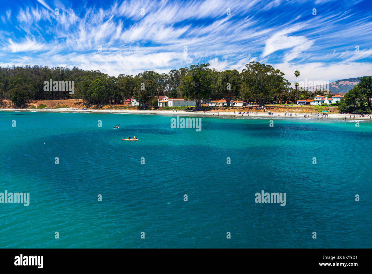 Kayaking in San Simeon Cove, Hearst San Simeon State Park, California