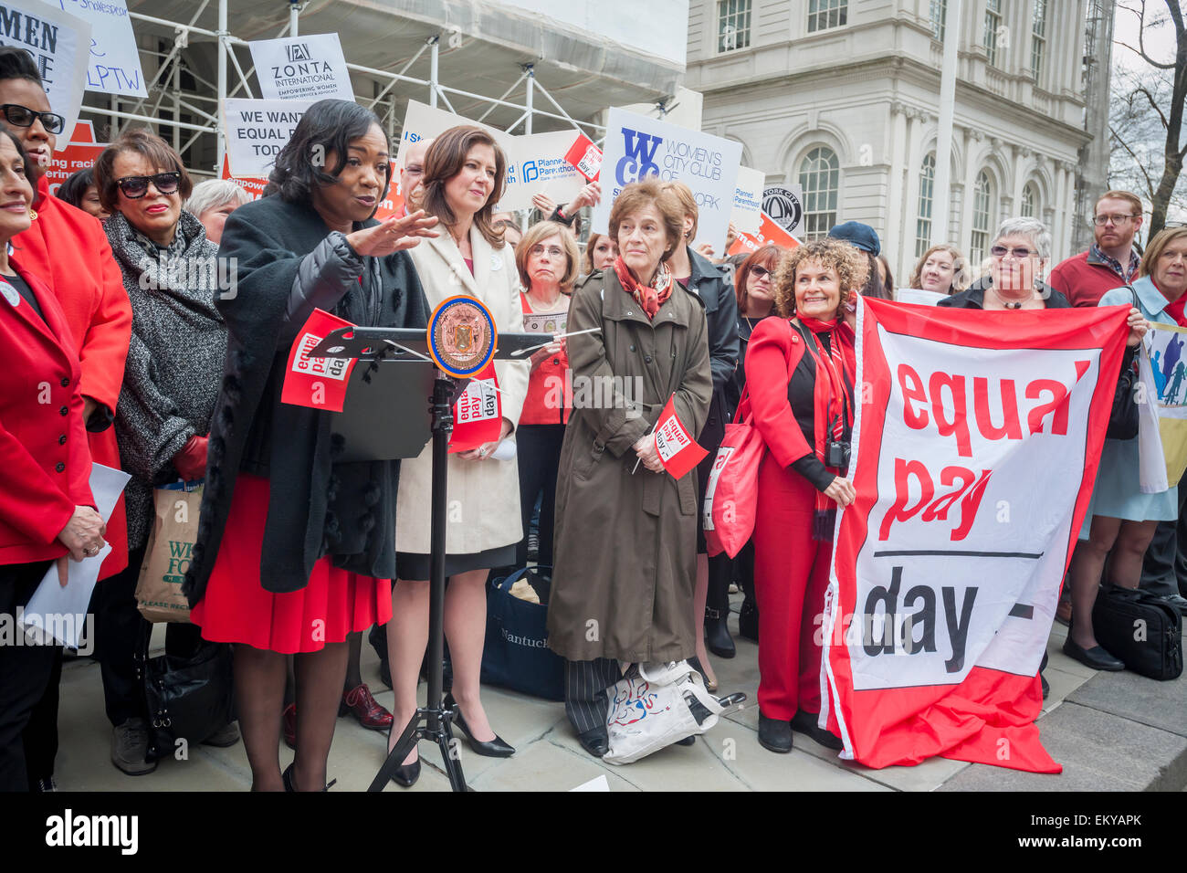 Gender Wage Gap Protest Hi res Stock Photography And Images Alamy