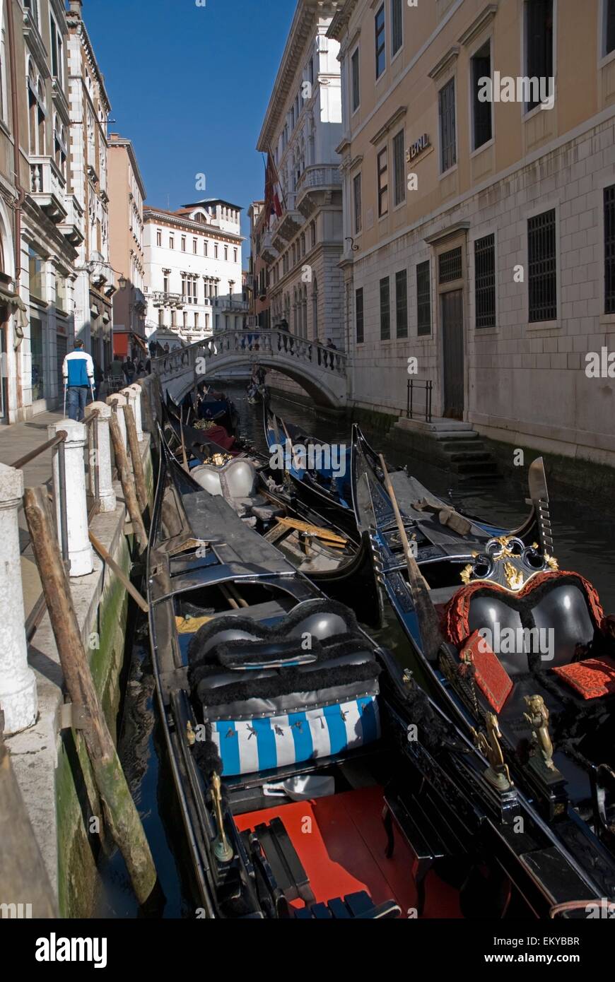 Small and narrow canals in venice hi-res stock photography and images ...