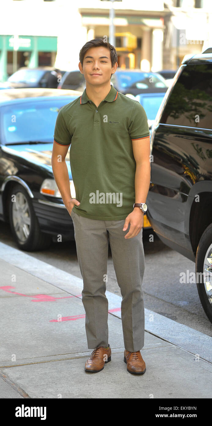 'Supah Ninjas' star Ryan Potter spotted leaving his New York hotel ...