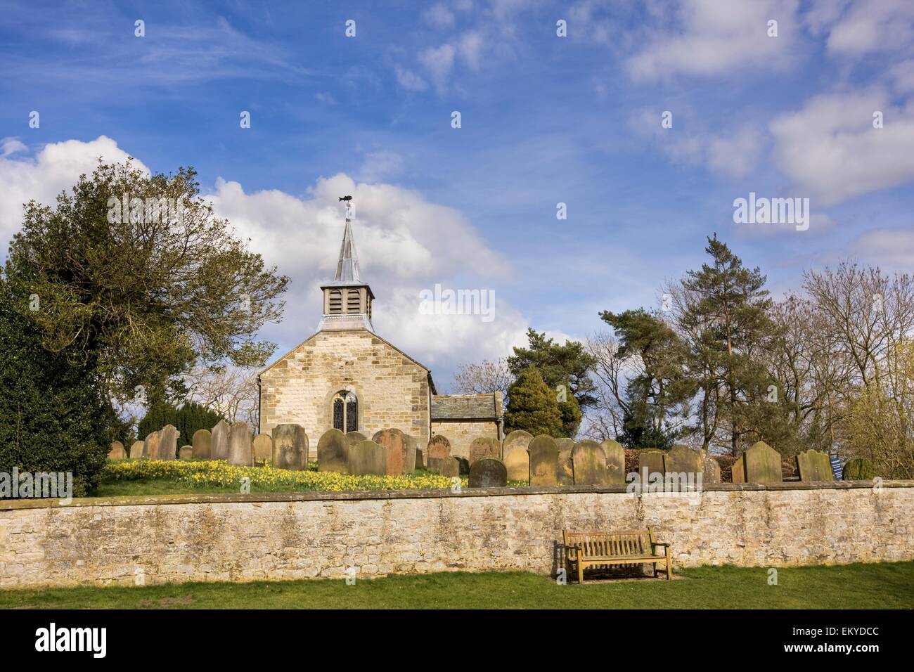 Gillamoor, North Yorkshire, England; St. Aidan's Church Stock Photo Alamy